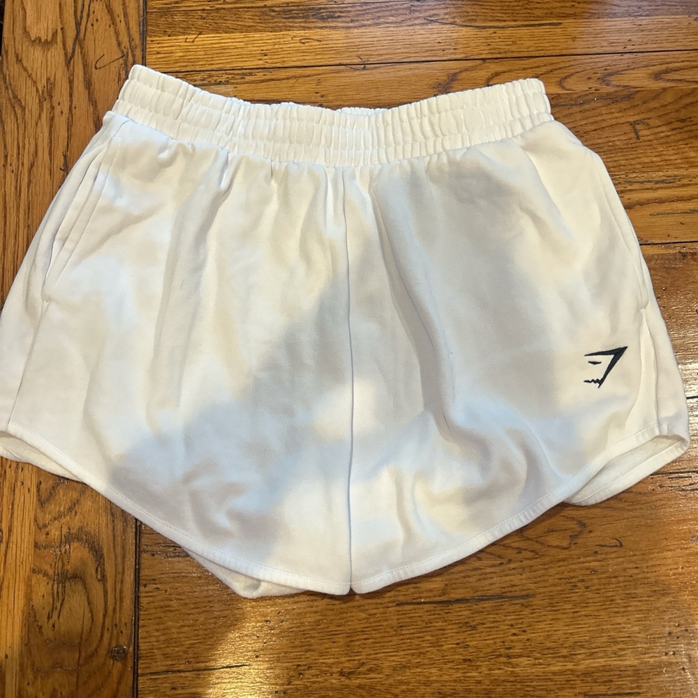 Gymshark White Athletic Shorts for Women